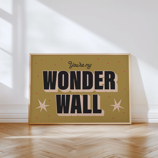 Wonderwall Typography