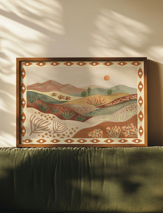 Wild Desert - Framed Print