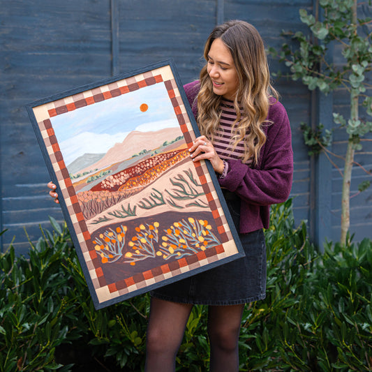 Desert Quilt - Print