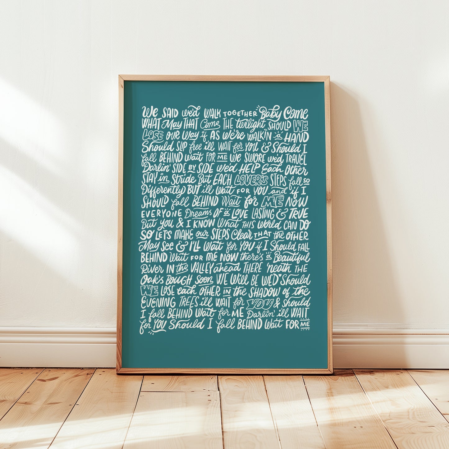 If I Should Fall Behind