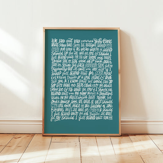 If I Should Fall Behind