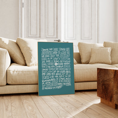 We are gonna be, Forever you and me