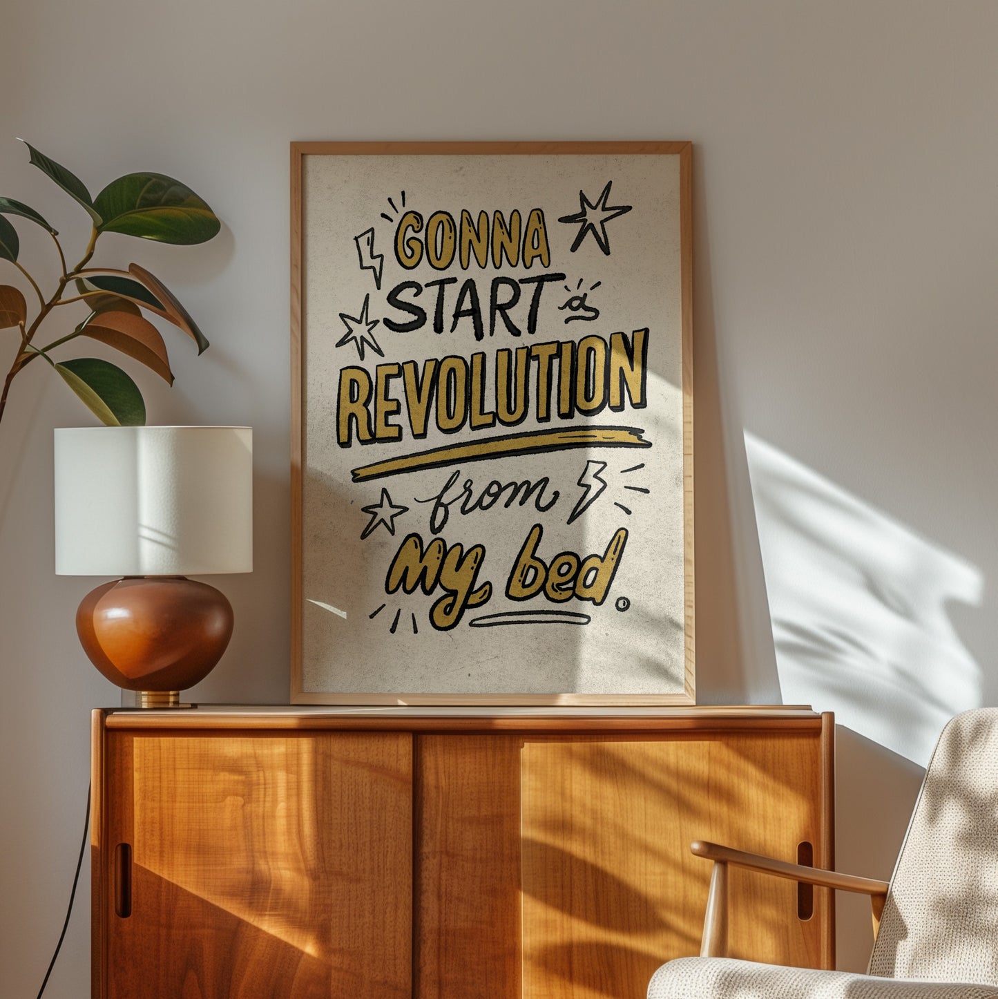 Revolution from my bed