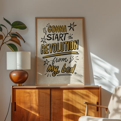 Revolution from my bed