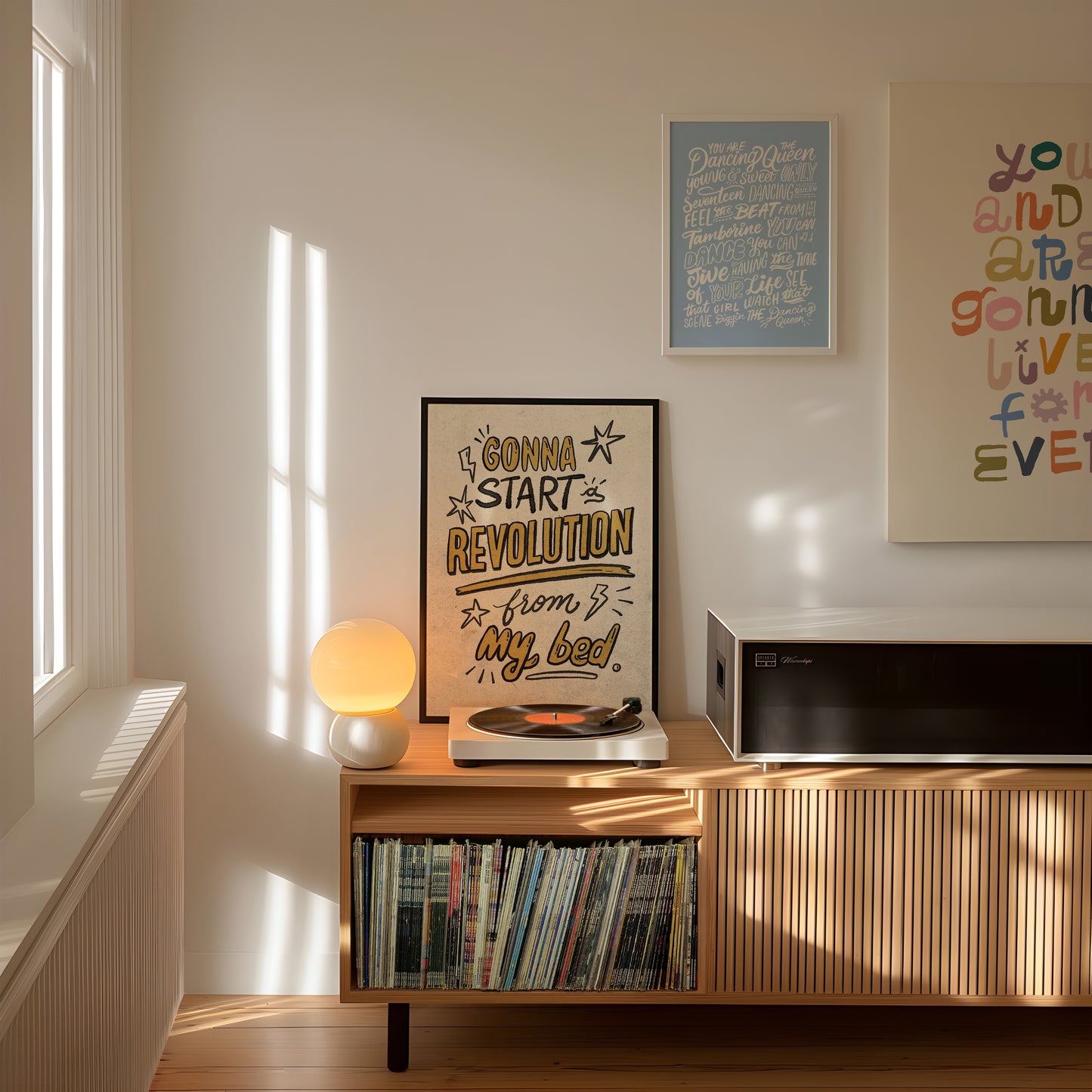 Revolution from my bed