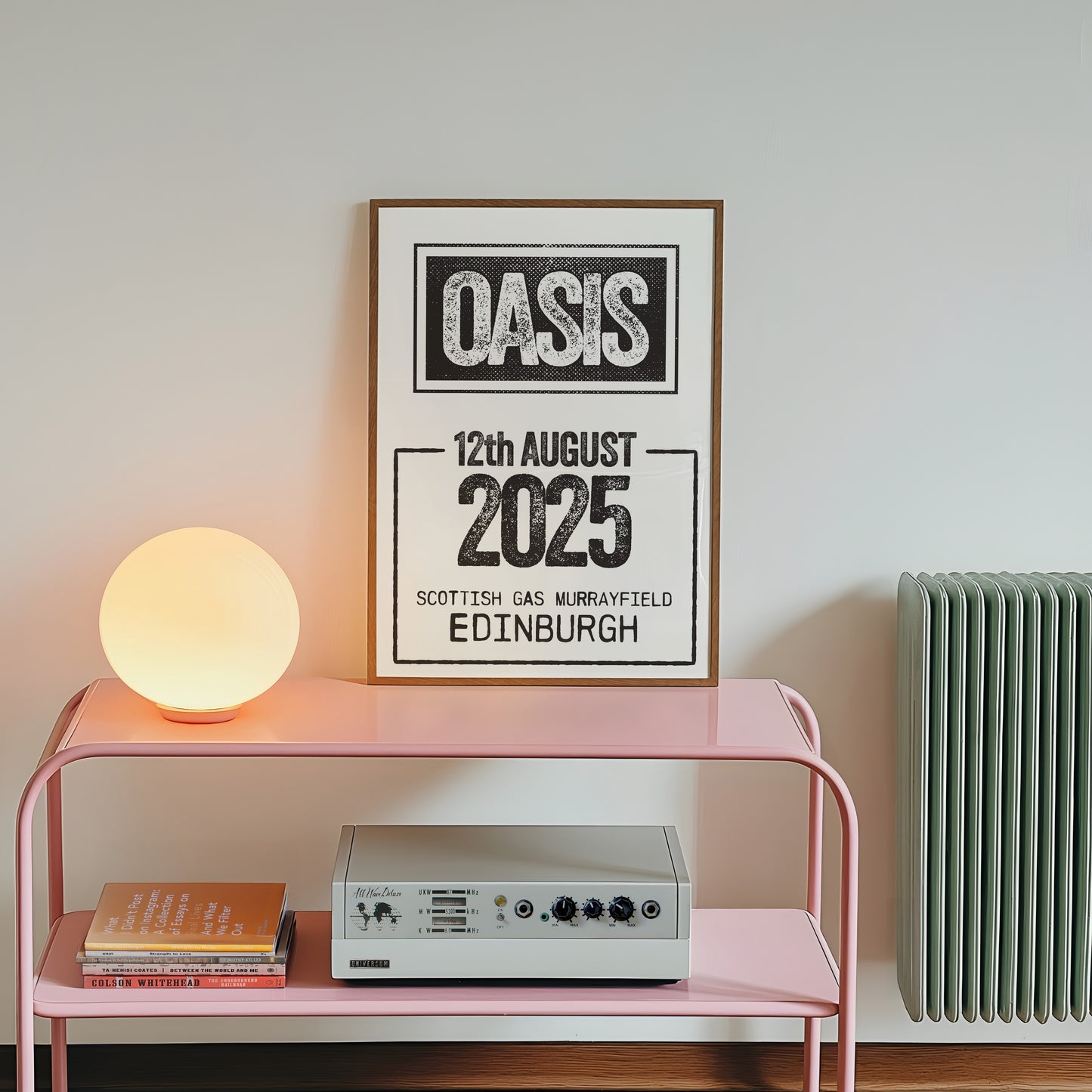 Oasis 2025 - Tour Date Poster