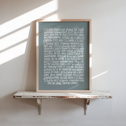 Take me Home Country Roads