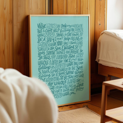 Can't Help Falling in Love