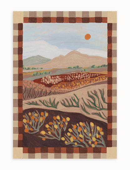 Desert Quilt - Print