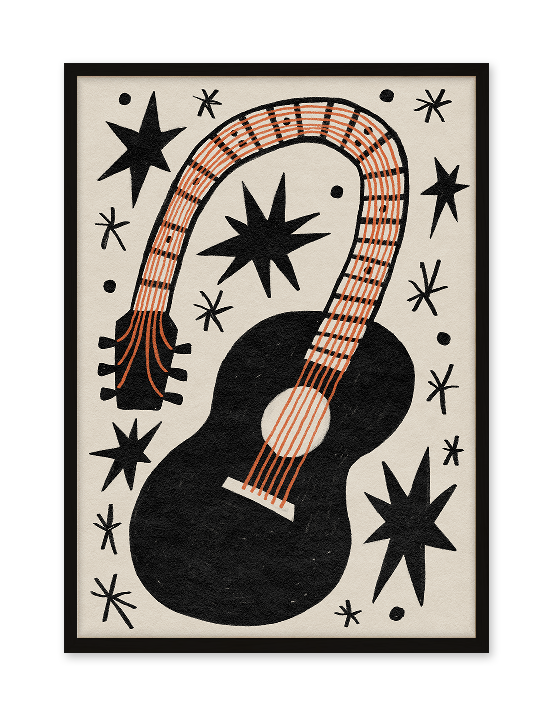 Acoustic Guitar in Stars