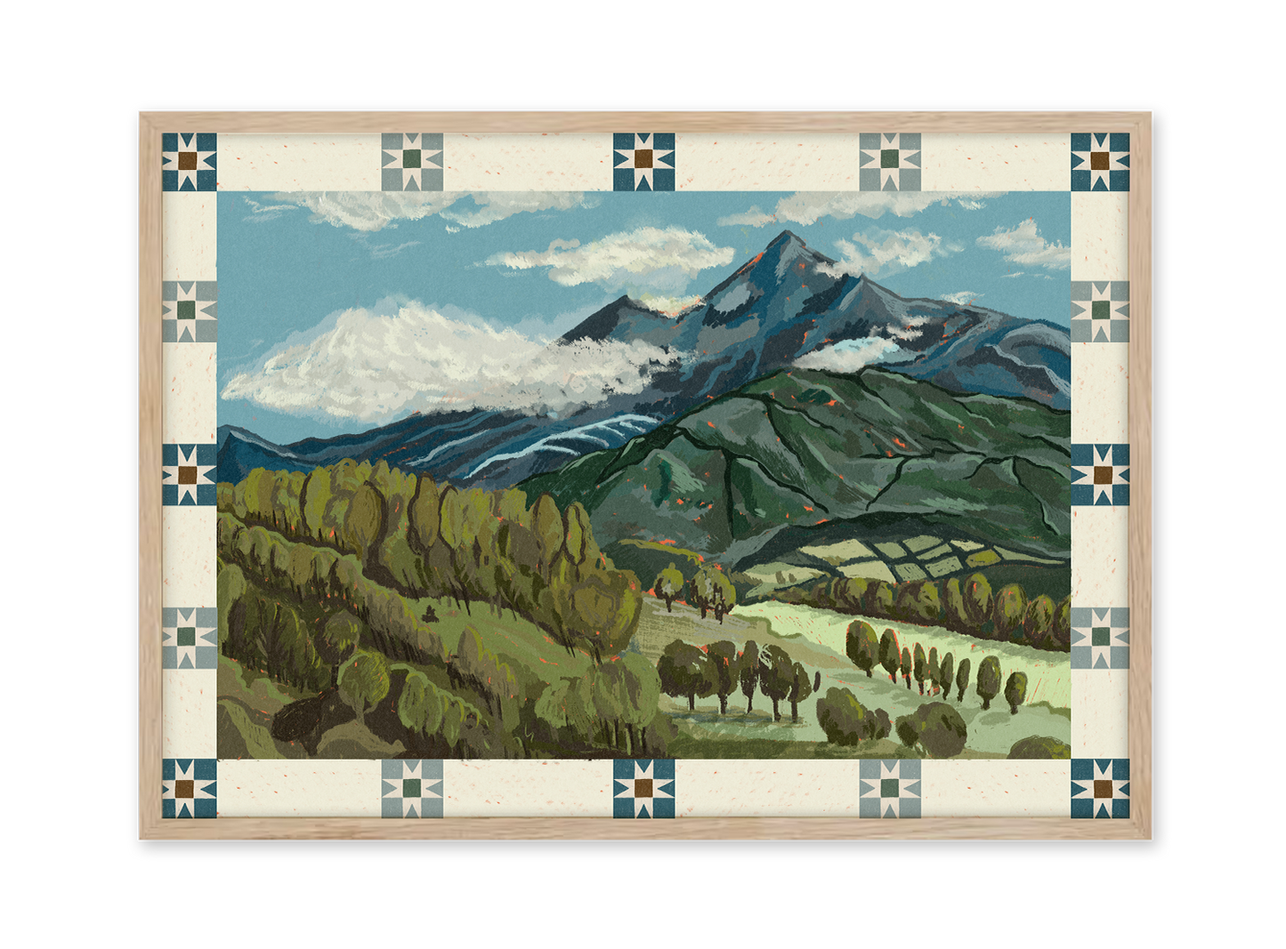 Mountain in the Country - Landscape